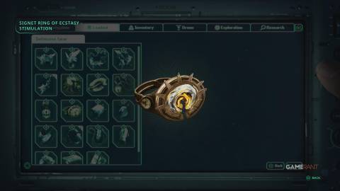 Hell is Us Signet Ring of Ecstasy - Stimulation