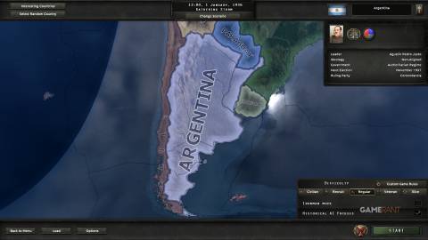 HOI4 Argentina