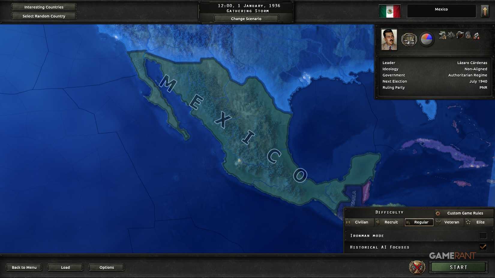 HOI4 Mexico
