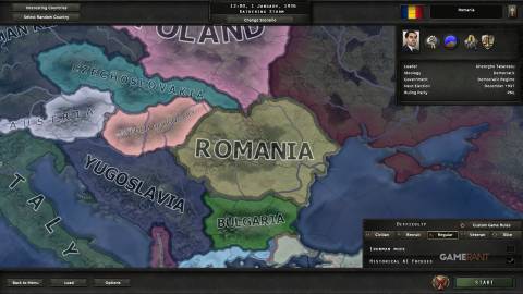 HOI4 Romania