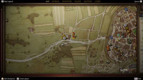 Kingdom Come Deliverance 2 - In The Service of the Guild - Shrine Location Map