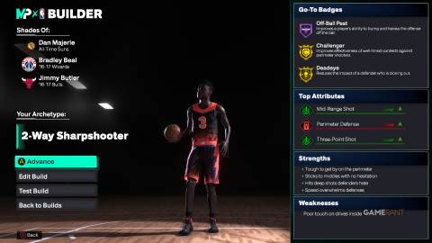 NBA 2K26 - 2 Way Sharpshooter