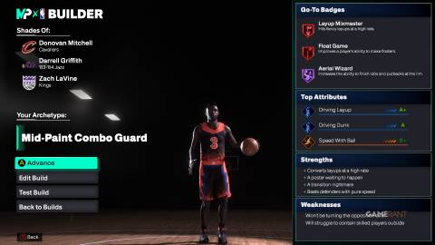 NBA 2K26 - Mid Paint Combo Guard
