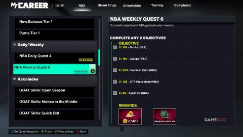 NBA 2K26 - Weekly Quest