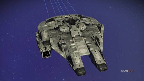 No Man's Sky - How to Build The Millennium Falcon Corvette