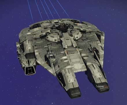 No Man's Sky - How to Build The Millennium Falcon Corvette