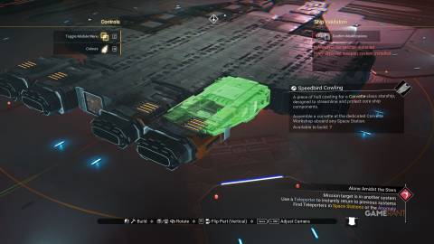 No Man's Sky - Millennium Falcon Corvette - Back Right - Speedbird Cowling