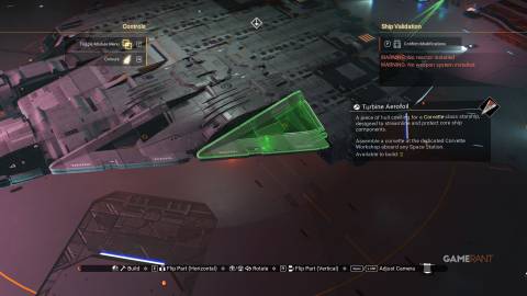 No Man's Sky - Millennium Falcon Corvette - Front Left - 2nd Turbine Airfoil