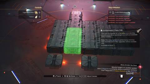 No Man's Sky - Millennium Falcon Corvette - Habs Added To Back Of Walkways