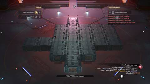 No Man's Sky - Millennium Falcon Corvette - Left Side - Complete Block Layouts