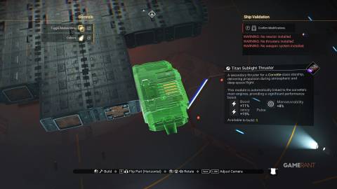 No Man's Sky - Millennium Falcon Corvette - Titan Sublight Thruster