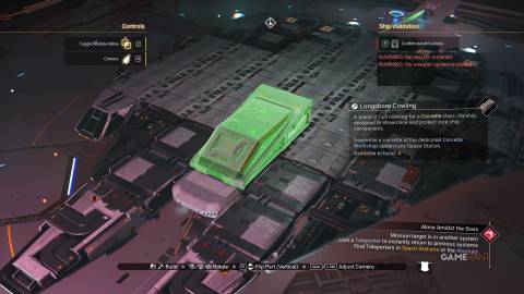 No Man's Sky - Millennium Falcon Corvette - Top - Longshore Cowling