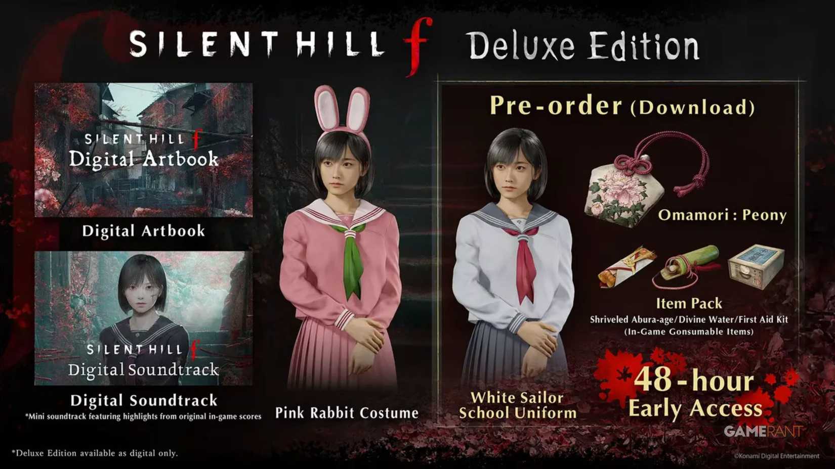 Silent Hill f Editions & Pre-Order Bonuses