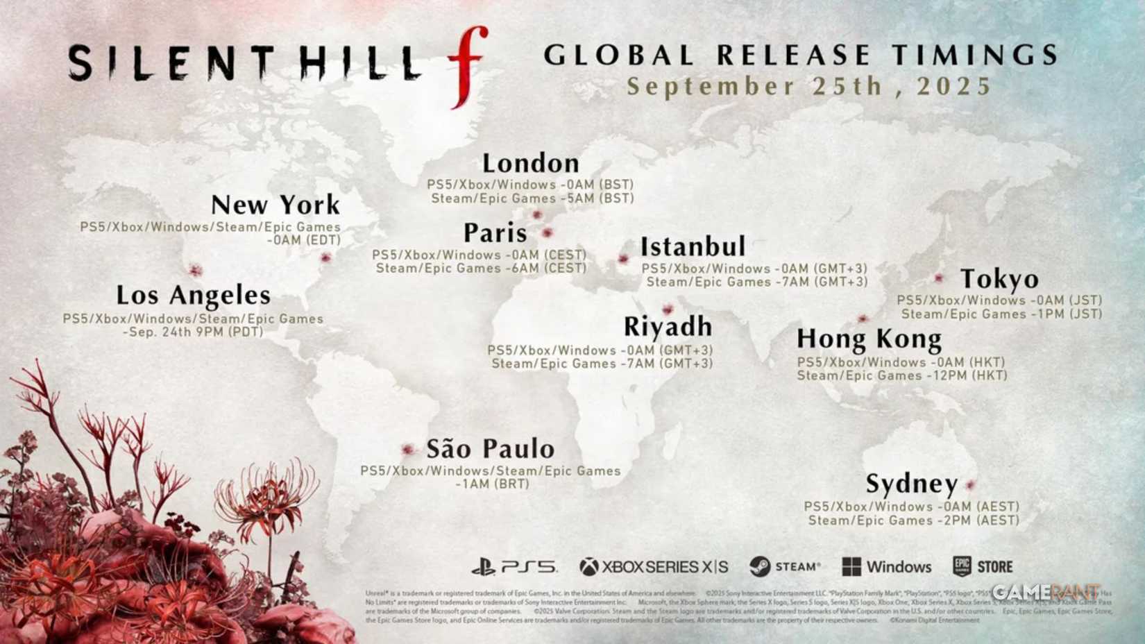 Silent Hill f Release Time and Date