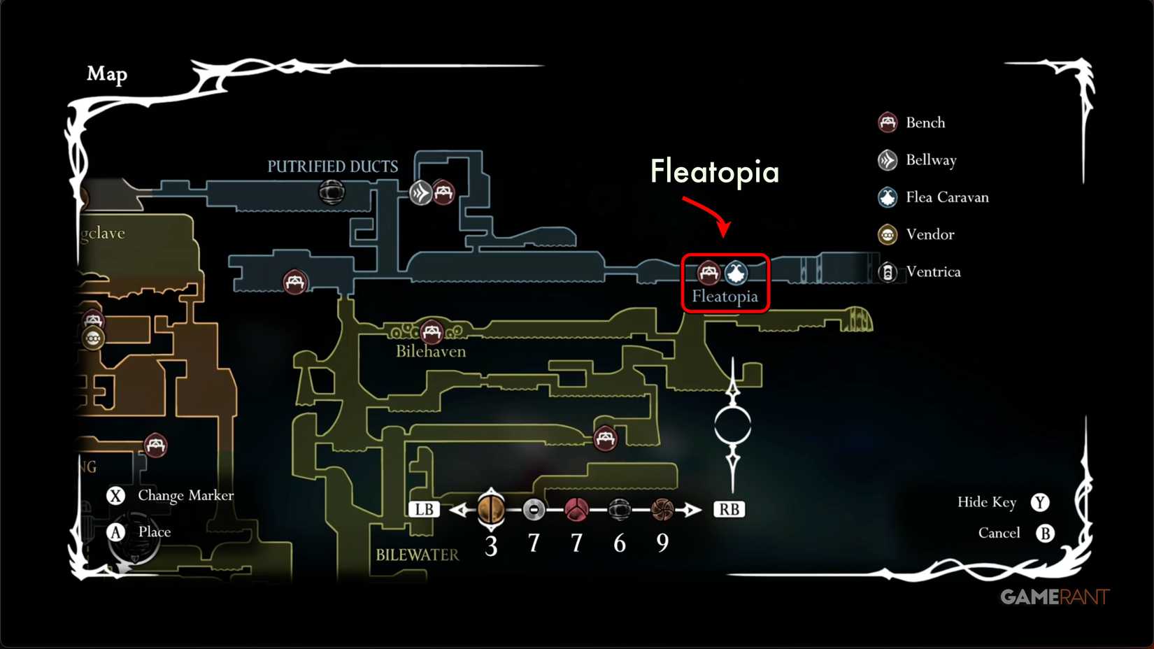 Silksong-Mementos-Fleatopia-Map