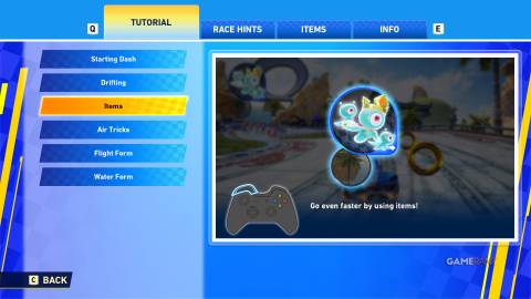 Sonic Racing CrossWorlds - How to Use Items