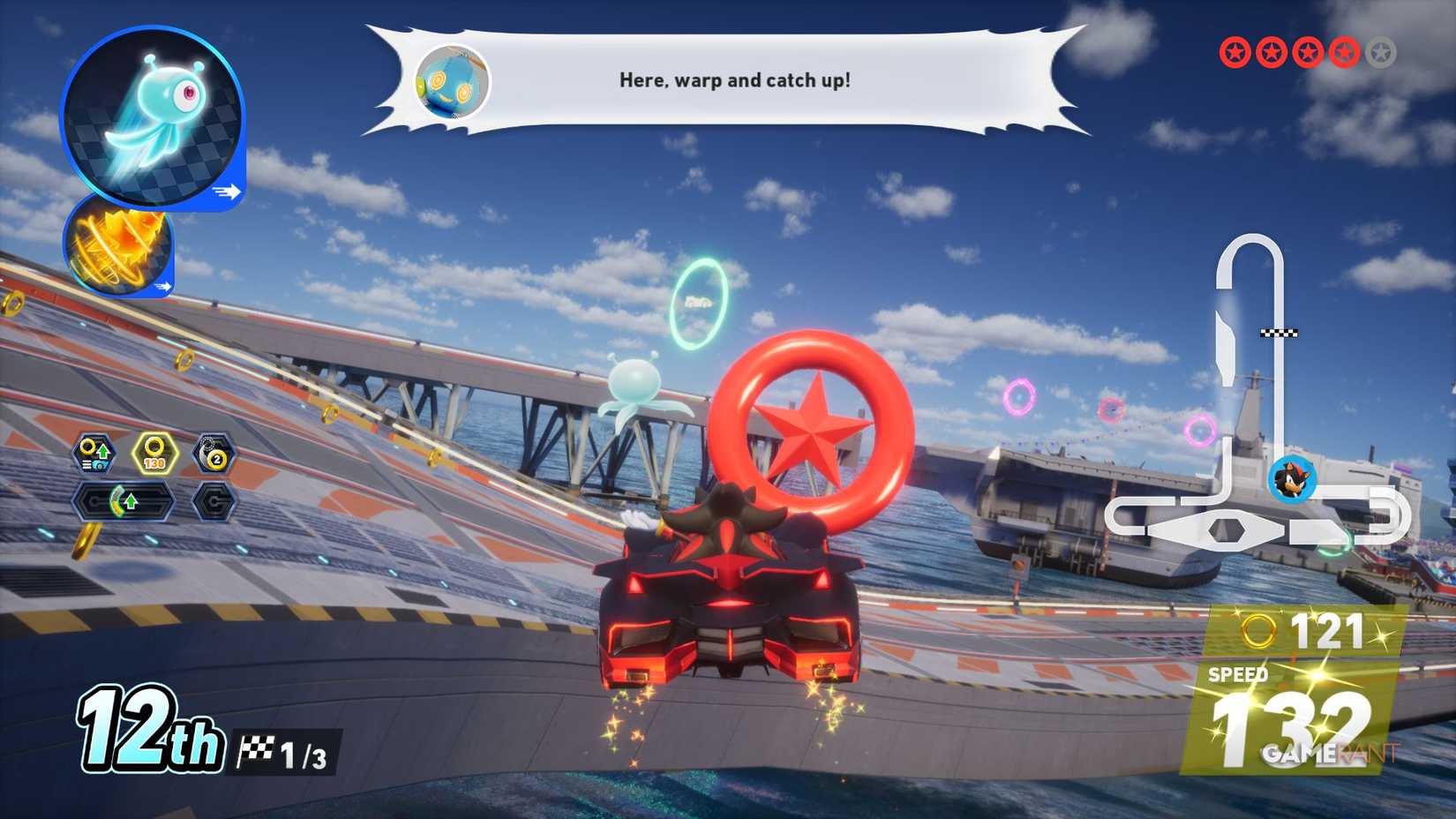 Sonic Game Ramp All Wisp Grand Prix Red Star Ring Locations in Sonic CrossWorlds