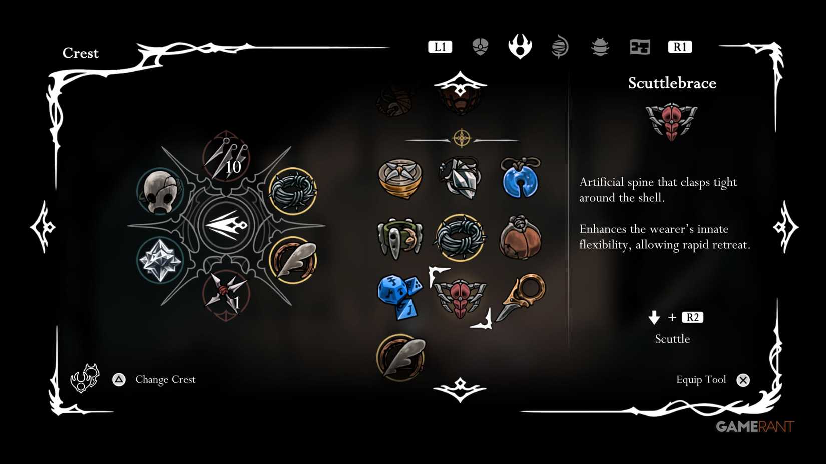 What Does the Scuttlebrance Tool Do in Silksong