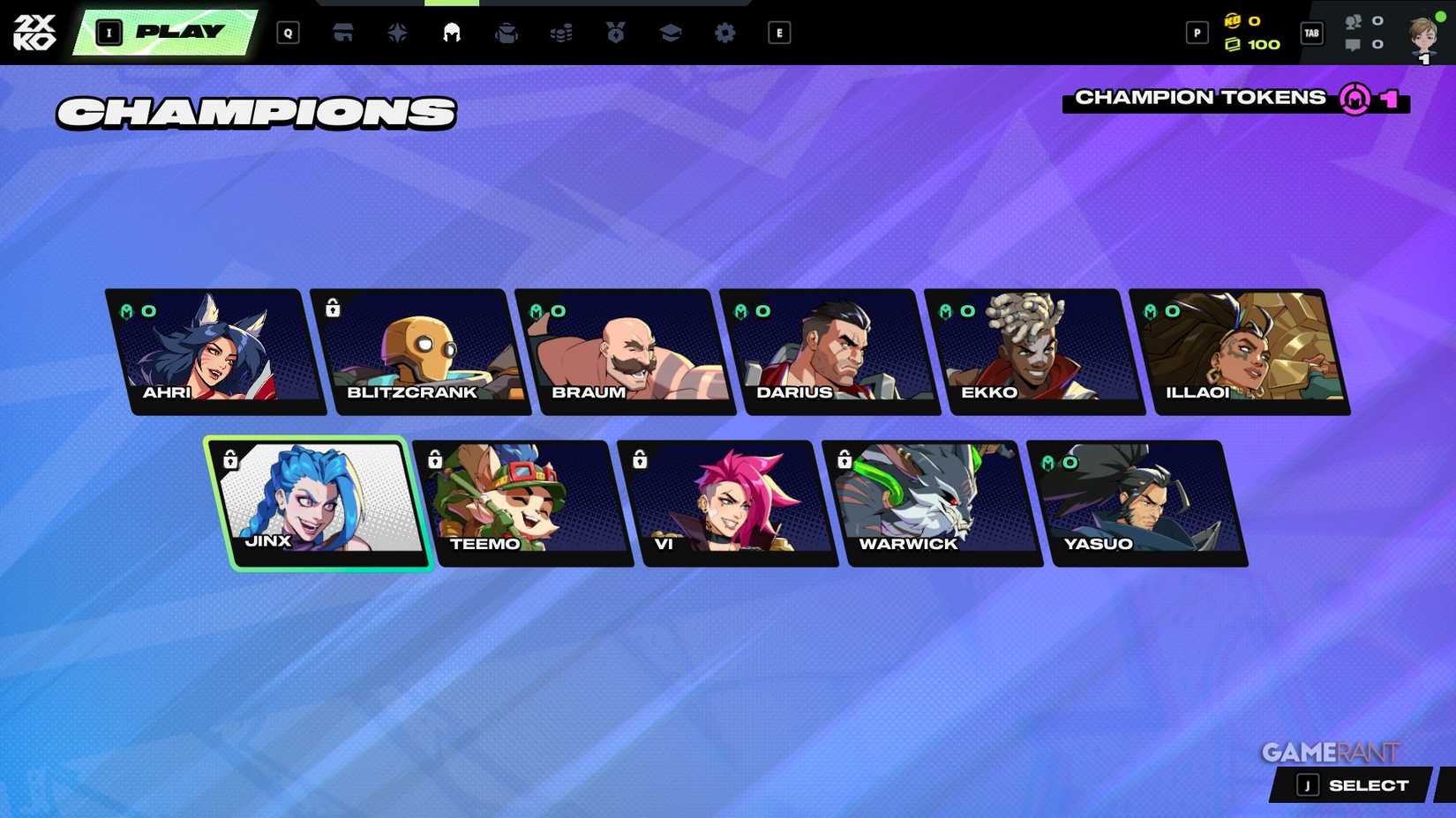 2xko Base Roster How to Get More Champion Tokens in 2XKO