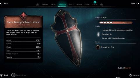 Assassin's Creed Valhalla - Saint George’s Tower Shield