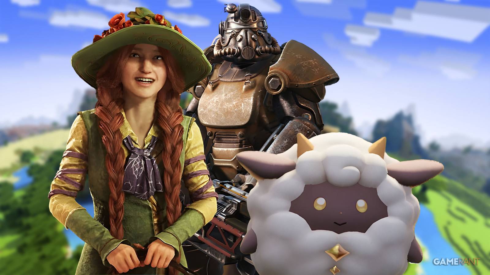 Hogwarts Legacy Teacher, Fallout Power Armor, and Palworld Pal