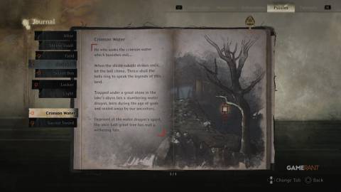 Crimson Water Puzzle Solution in Silent Hill f 2