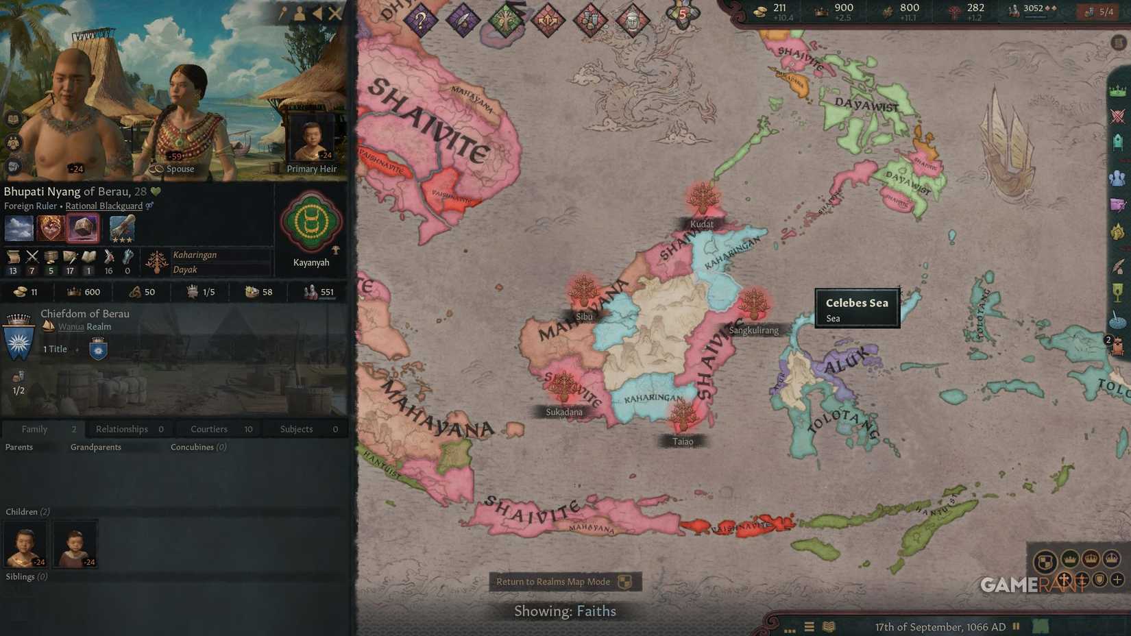 Crusader Kings 3 - All Under Heaven - Borneo 1066