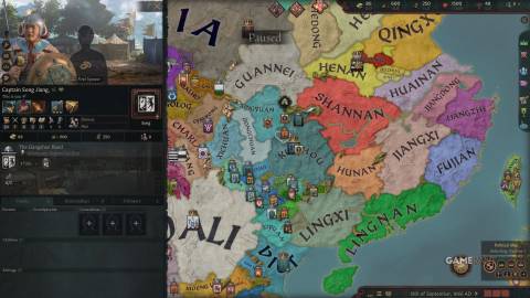 Crusader Kings 3 - All Under Heaven - Captain Song Jiang Adventurer - China 1066