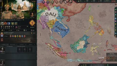 Crusader Kings 3 - All Under Heaven - Kingdom of Agkor 1066