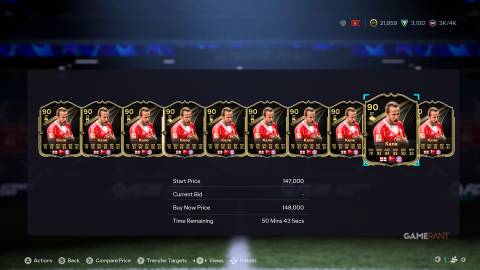 EA Sports FC 26 - Ultimate Team - Kane TOTW Market
