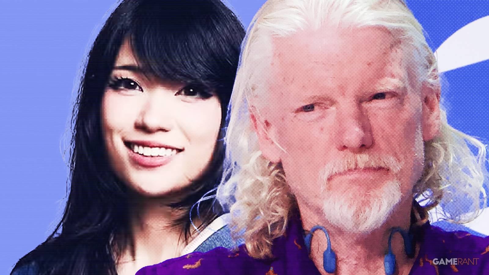 Emily Beth Schunk AKA Emiru and Dan Clancy Twitch CEO pop art composite featured image