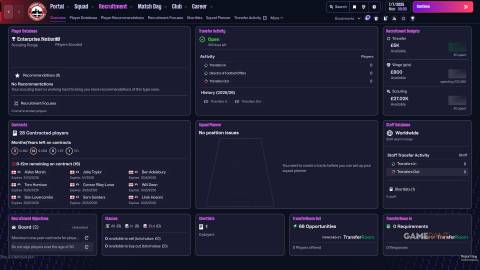Football Manager 26 - Transfer Budget - Truro City