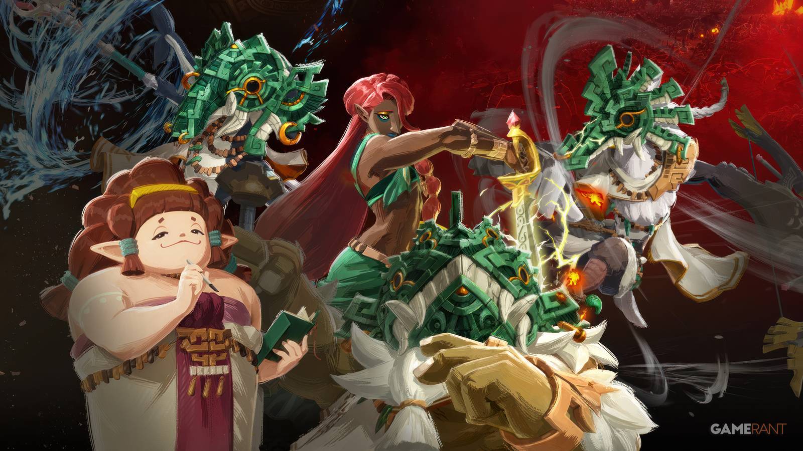 Nintendo reveals five new playable characters for Hyrule Warriors: Age of Imprisonment.