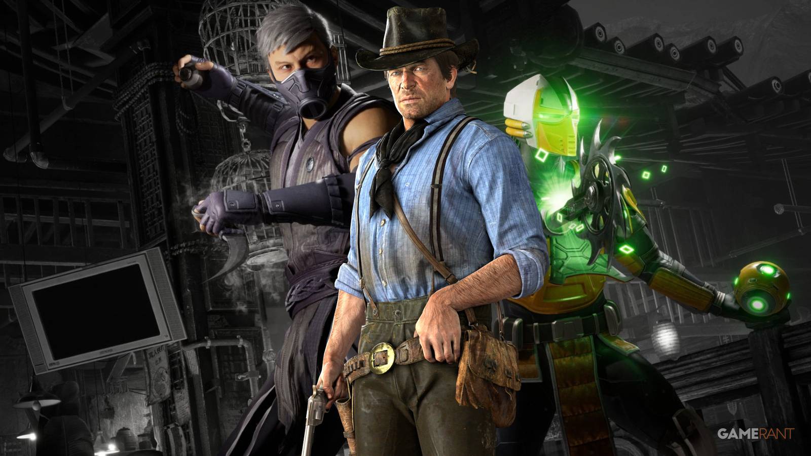 mortal kombat recreated in red dead redemption 2 is as awesome as it sounds