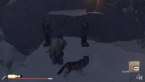 Nakajima Ice Cave Hideout in Ghost of Yotei 2