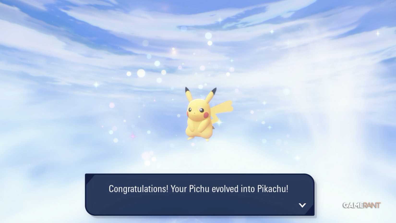 pichu evolving pikachu legends za