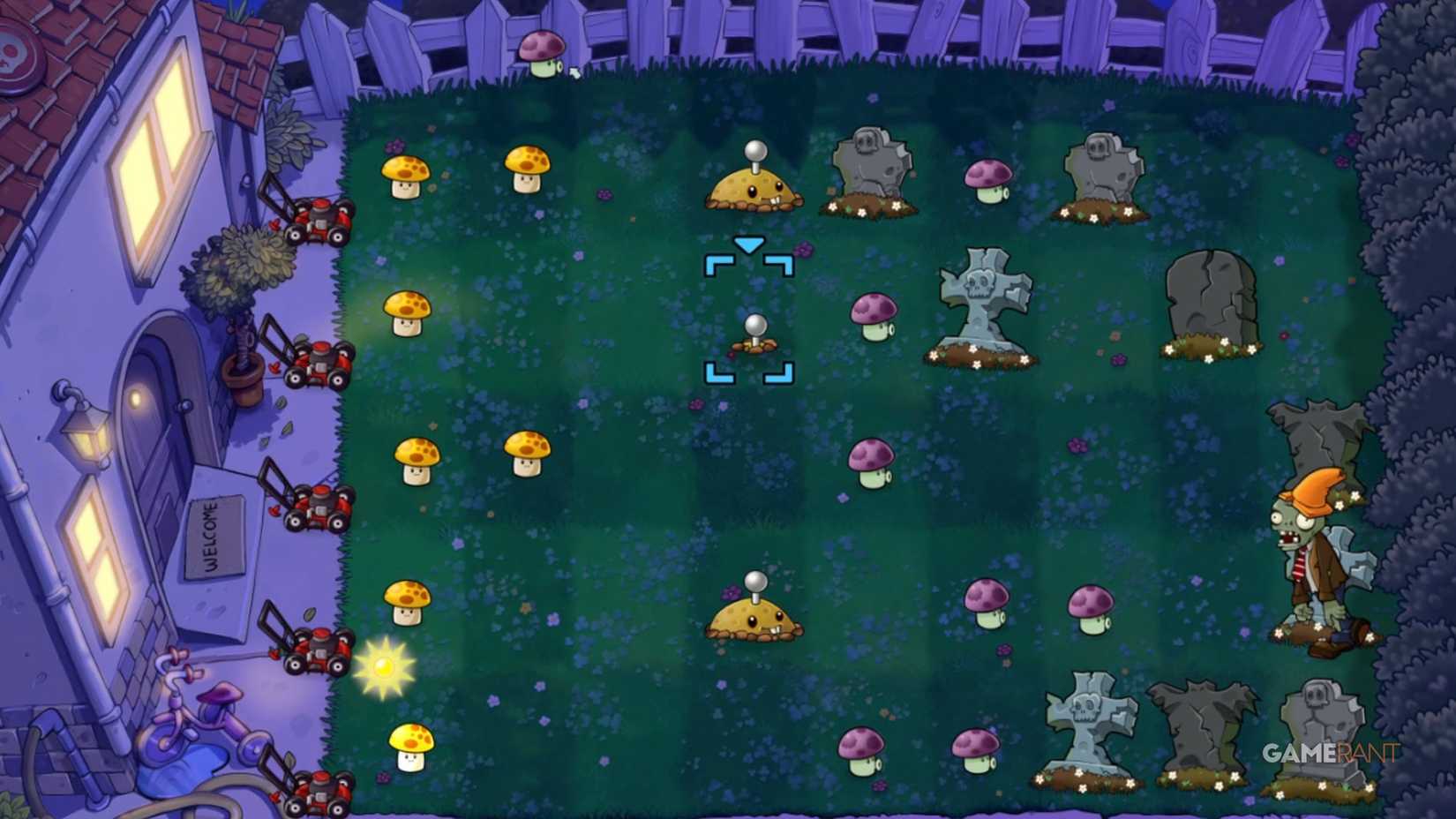 Plants vs Zombies Replanted gameplay screenshot 2 local co-op