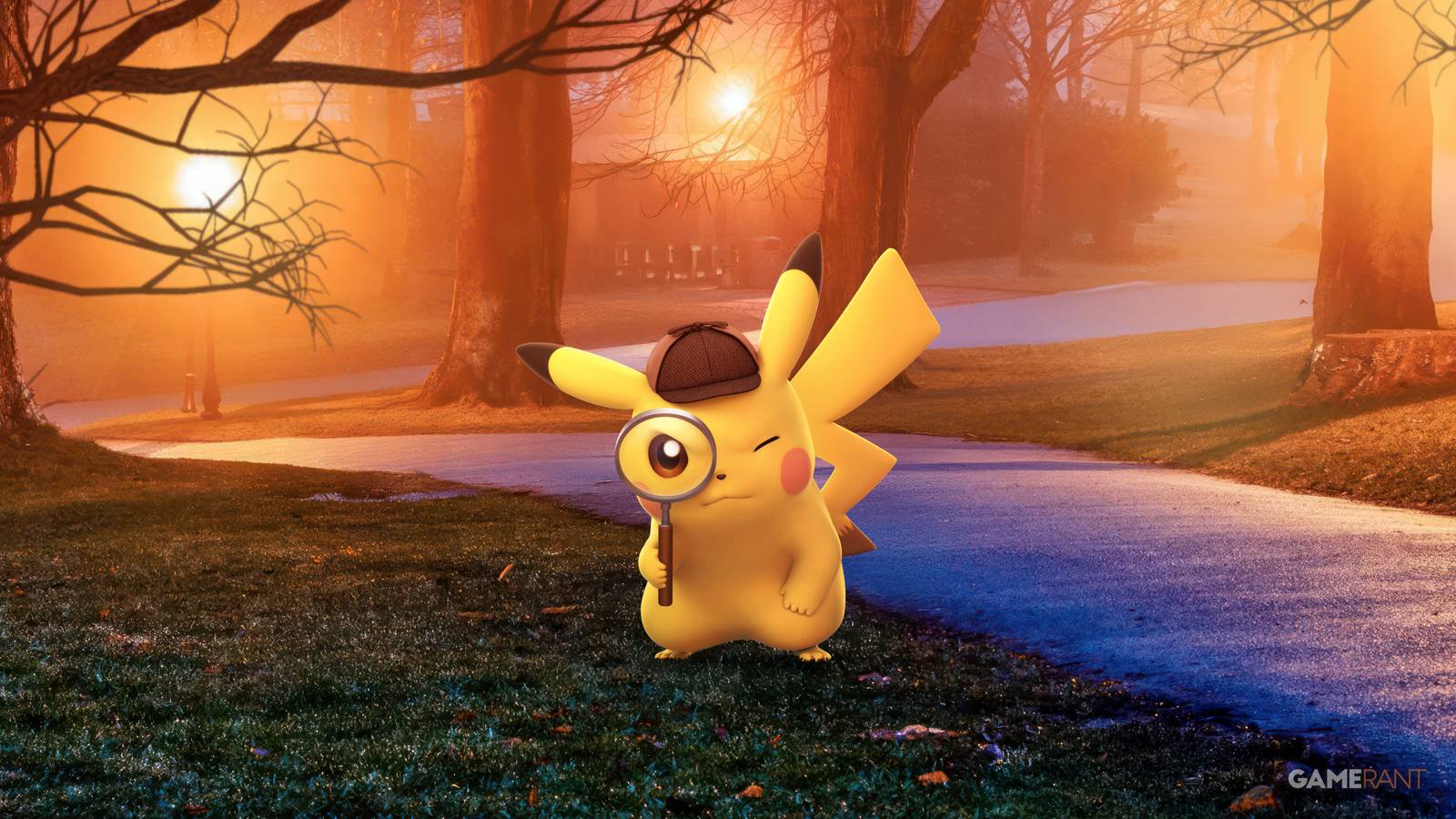 pokemon go detective pikachu magnifying glass