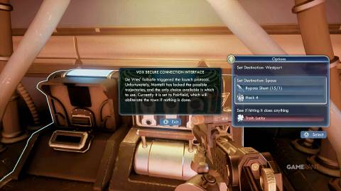 vox relay destination choice in the outer worlds 2