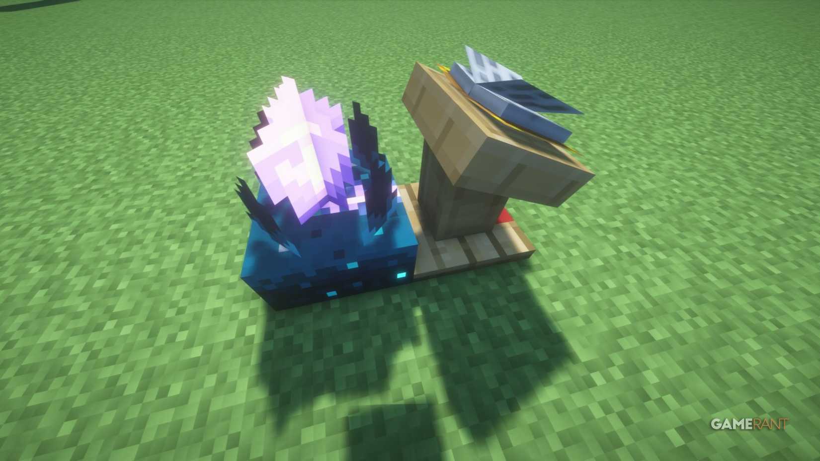 Minecraft Calibrated Sculk Block and Lectern