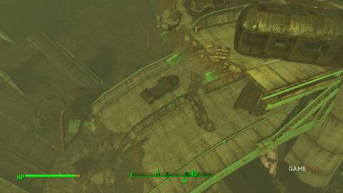 Fallout 4 Sleepwalker's Place Unmarked Location with Body Off the Cliff
