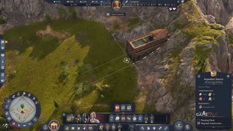 Anno 117 Pax Romana - Aqueduct Source in Mountain Slot