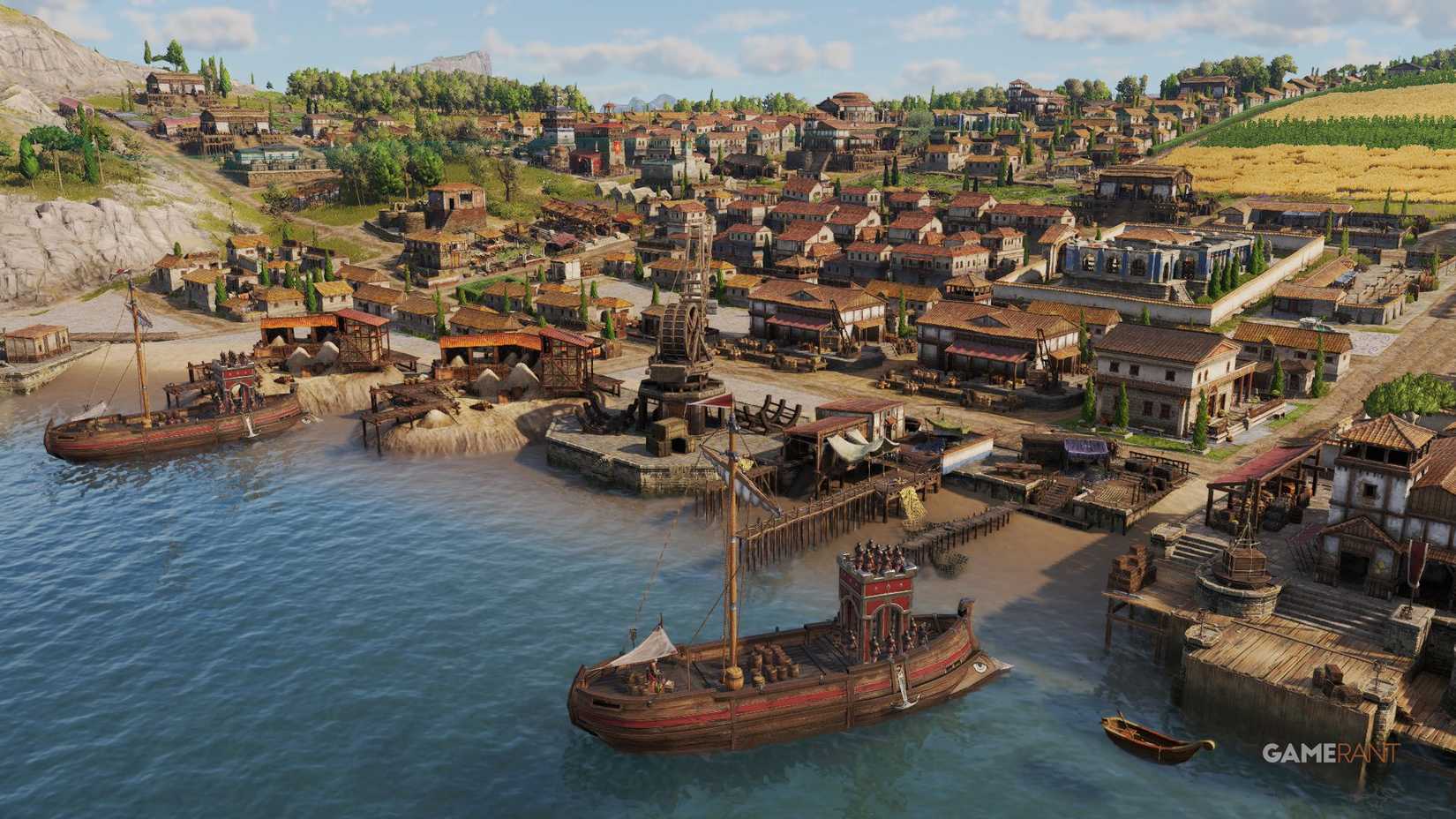 Anno 117 Pax Romana - port and city
