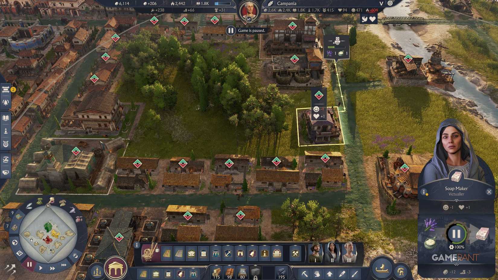 Anno 117 Pax Romana - Negative Effects