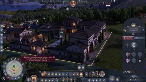 Anno 117 Pax Romana - Villa Specialist Slots