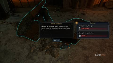 buried audio log last voyage of the acs free market outer worlds 2