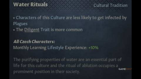 Crusader Kings 3 - Cultural Tradition - Water Rituals