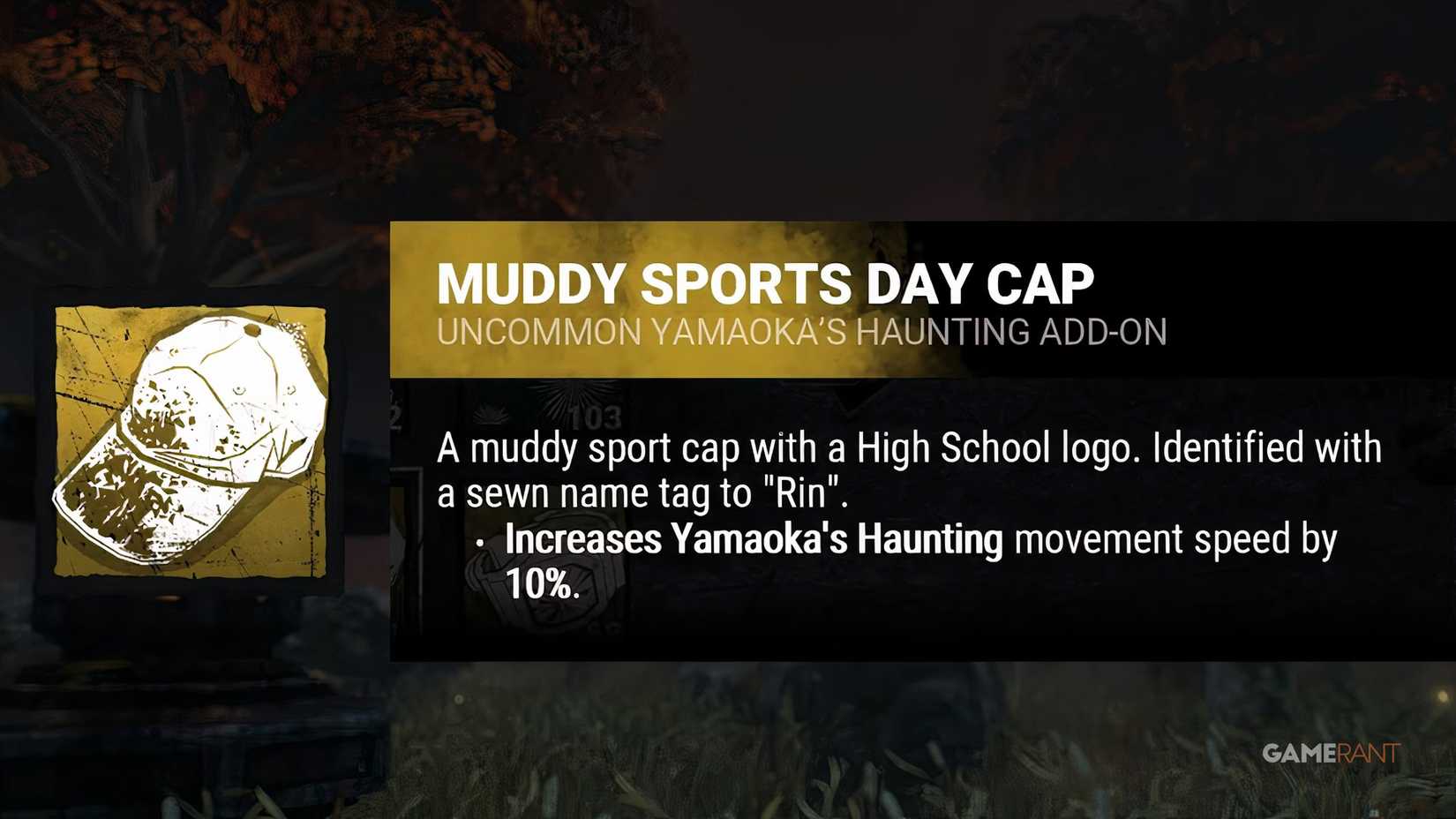 dead by daylight the spirit muddy sports day cap addon