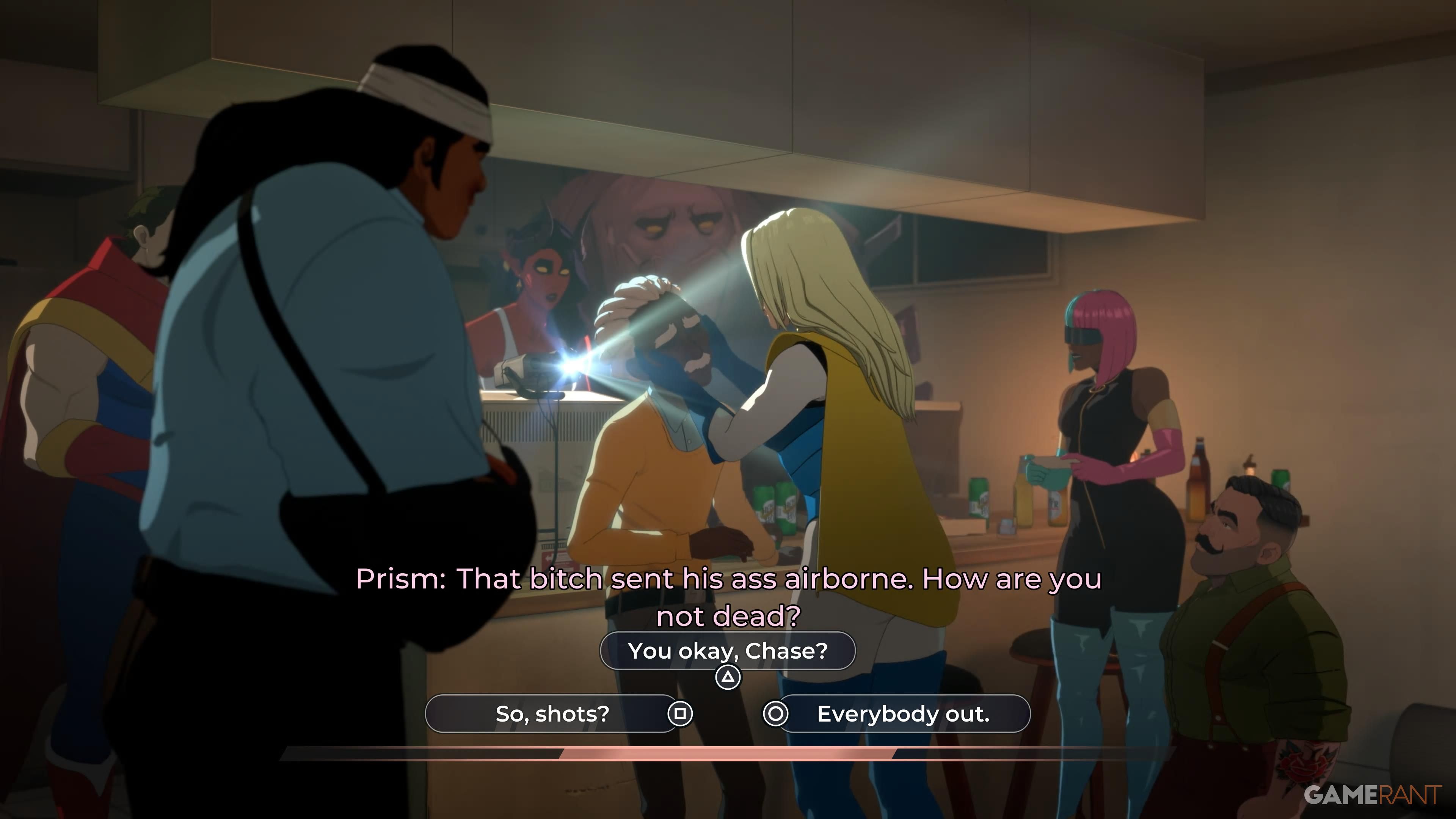 All Choices in Episode 6 Moving Parts in Dispatch