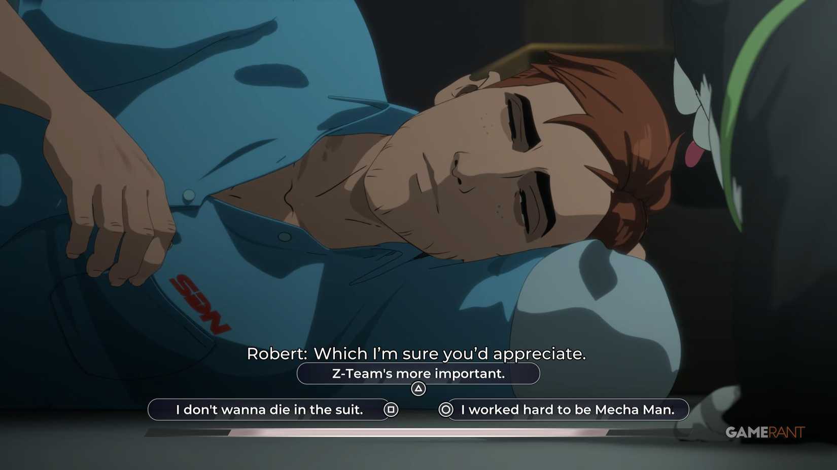 Dispatch Episode 6 walkthrough, Robert berbicara dengan Beef di rumah